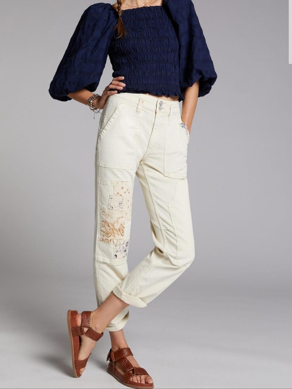 Pilcro By Anthropoligie Plus Size Women's Size 18 The Wanderer Relaxed Jeans